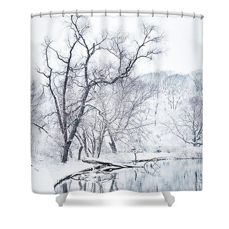 Kremsdorf Shower Curtain featuring the photograph Touching Silence by Evelina Kremsdorf