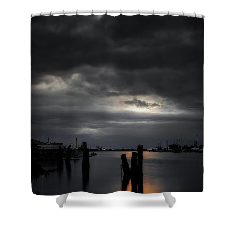 Sunset Shower Curtain featuring the photograph Tranquil by Mark Alder