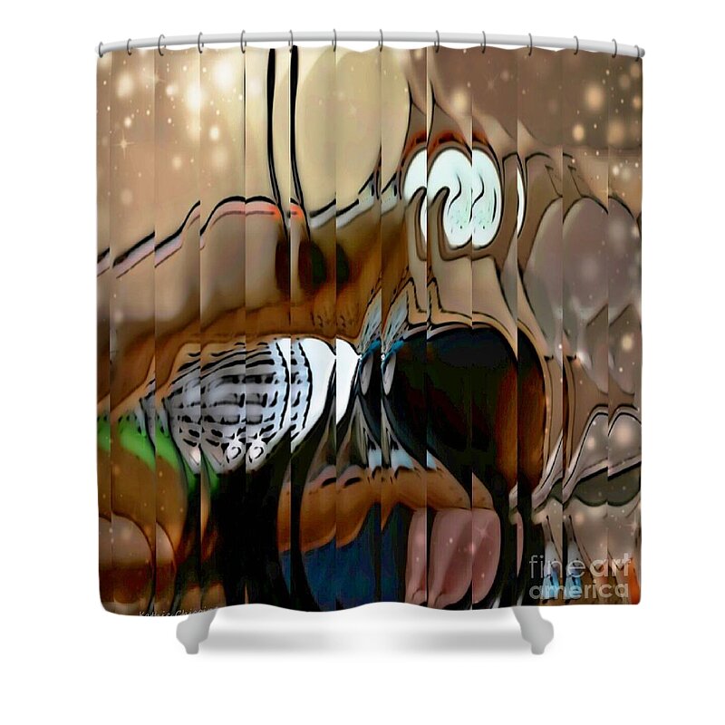 Photographic Art Shower Curtain featuring the photograph Transformation by Kathie Chicoine