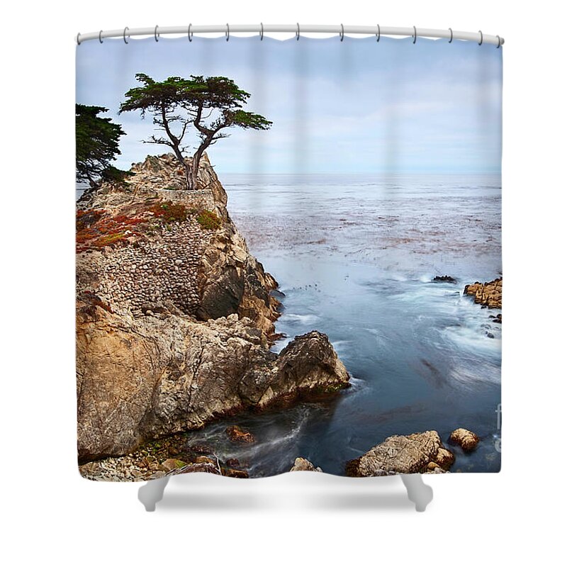 Beach Cliff Shower Curtains