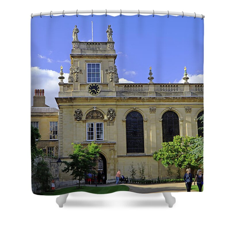 Trinity College Shower Curtain featuring the photograph Trinity College by Tony Murtagh