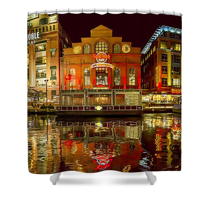 2d Shower Curtain featuring the photograph Tripping The LIghts - Pano by Brian Wallace