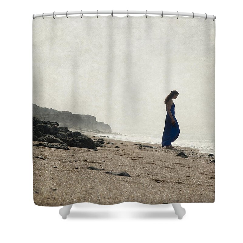 Woman Shower Curtain featuring the photograph Tropical Beach by Clayton Bastiani