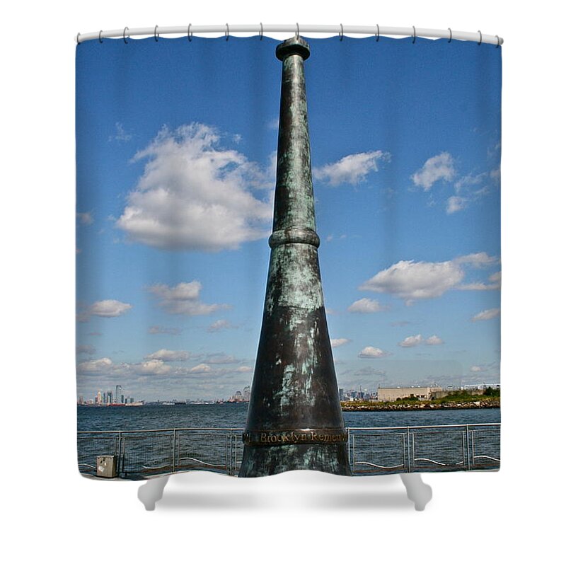 Trumpet Shower Curtain featuring the photograph Trumpet by Rick Monyahan
