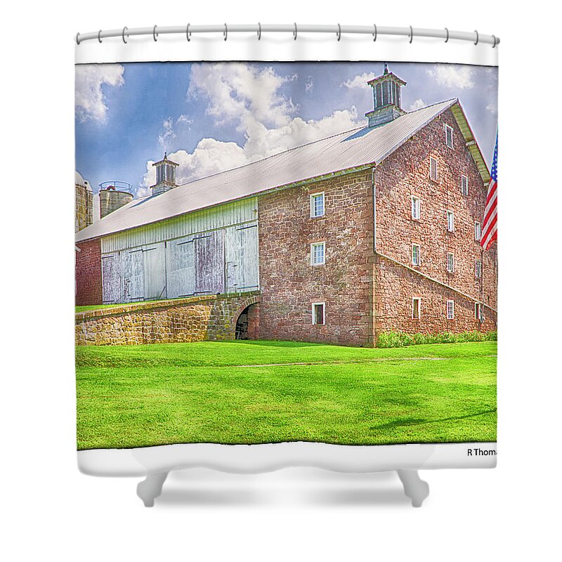 Farmland Preservation Shower Curtain featuring the photograph Trust by R Thomas Berner