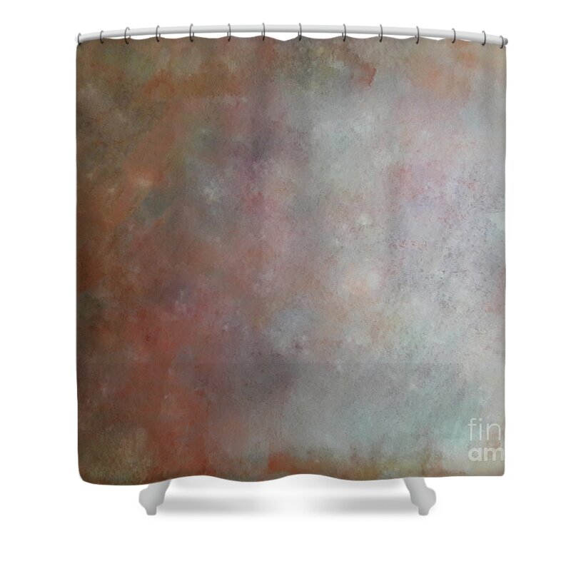 Alcohol Shower Curtain featuring the painting Tunnel Light by Terri Mills