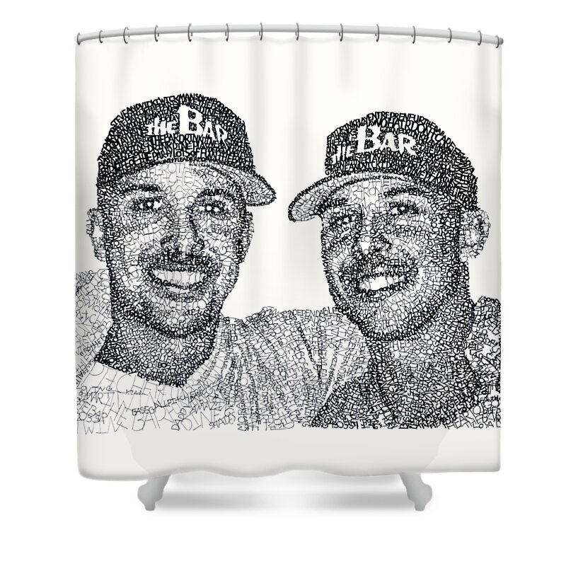 Twins Shower Curtain by Michael Volpicelli - Michael Volpicelli - Website