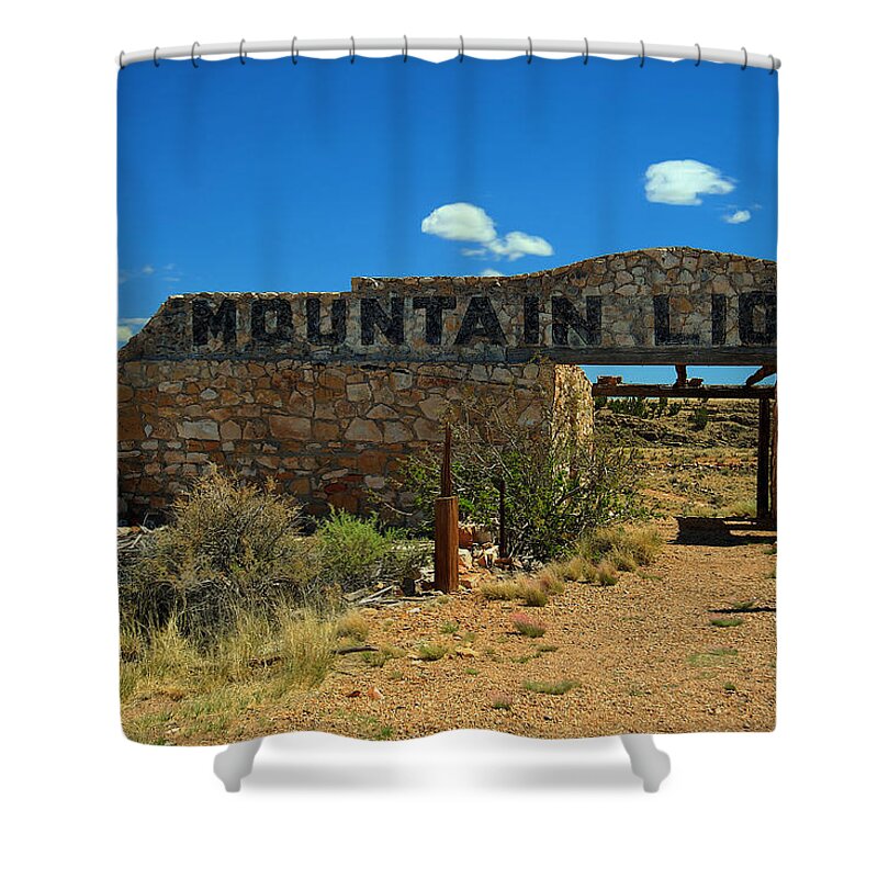 Home Shower Curtain featuring the photograph Two Guns by Richard Gehlbach
