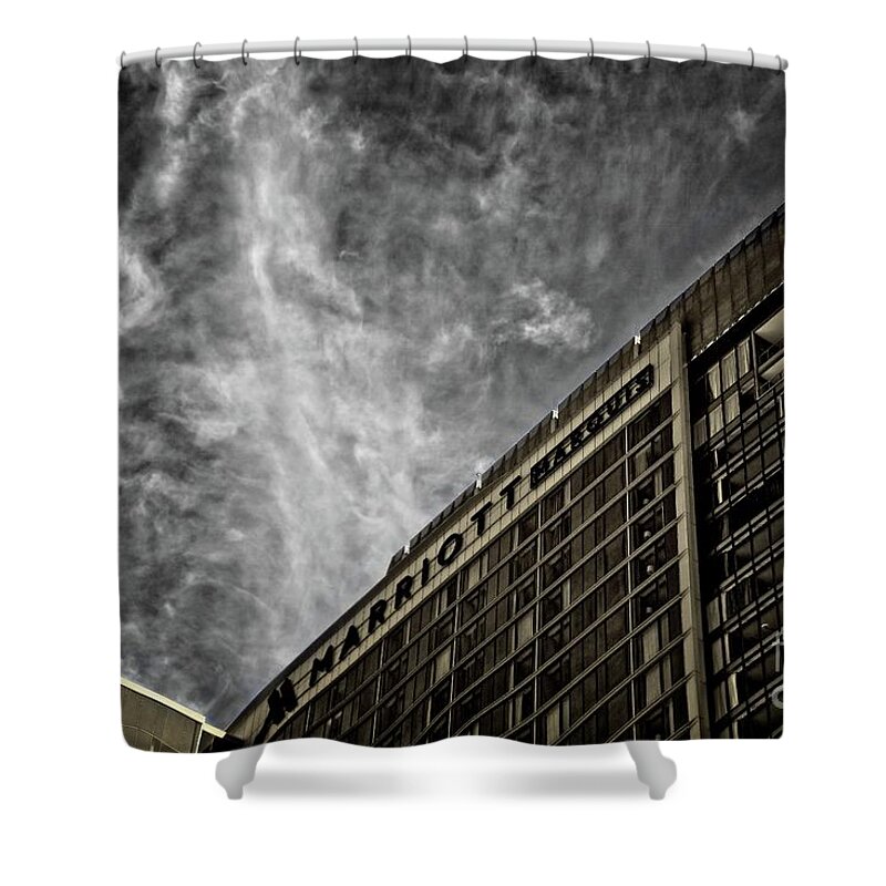 Building Shower Curtain featuring the photograph Two Shades by JB Thomas