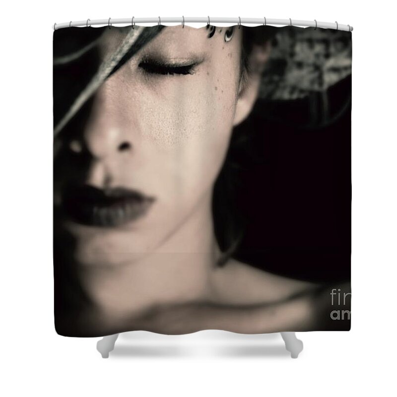  Shower Curtain featuring the photograph Unattached by Jessica S