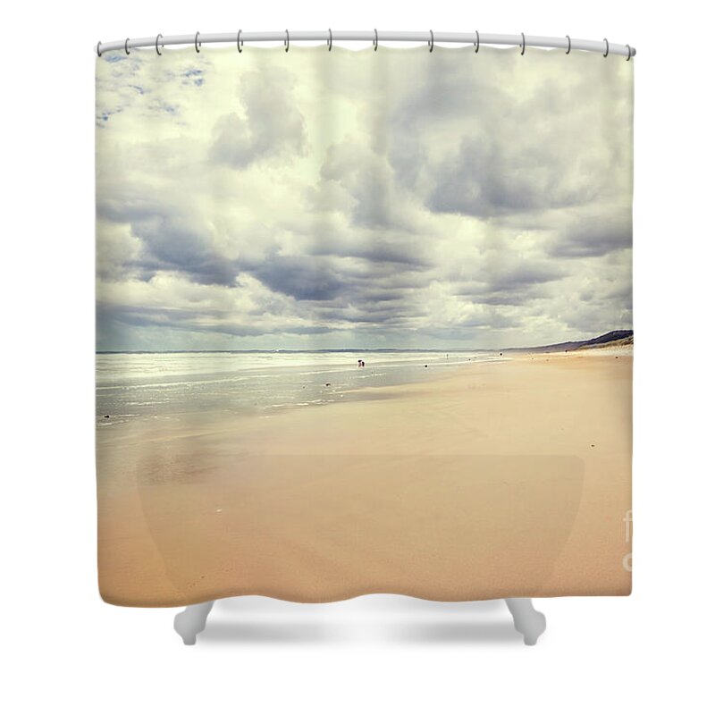 Beach Shower Curtain featuring the photograph Under a Southern Sky by Linda Lees