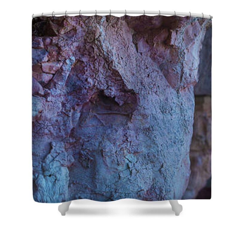 Paint Mines Shower Curtain featuring the photograph Under by Carlos Flores