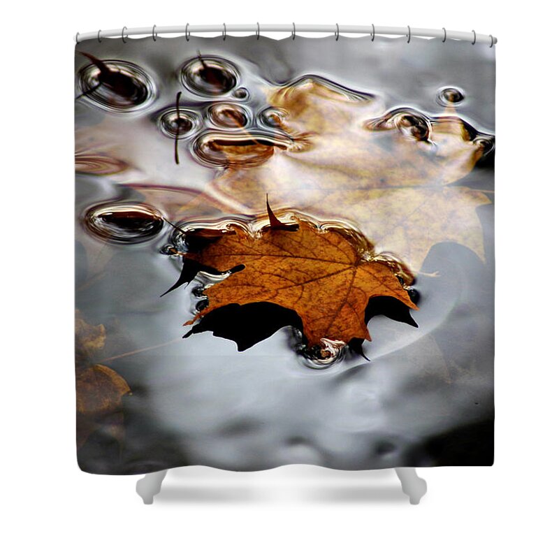 Usa Shower Curtain featuring the photograph Under Water Fall by LeeAnn McLaneGoetz McLaneGoetzStudioLLCcom