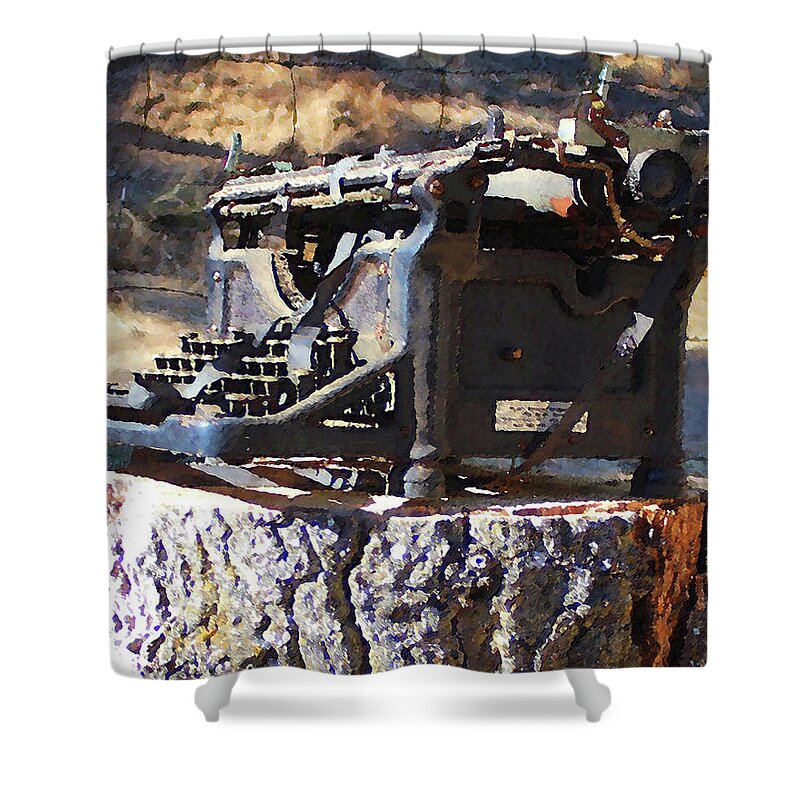 Underwood Shower Curtain featuring the photograph Underwood 2 by Timothy Bulone
