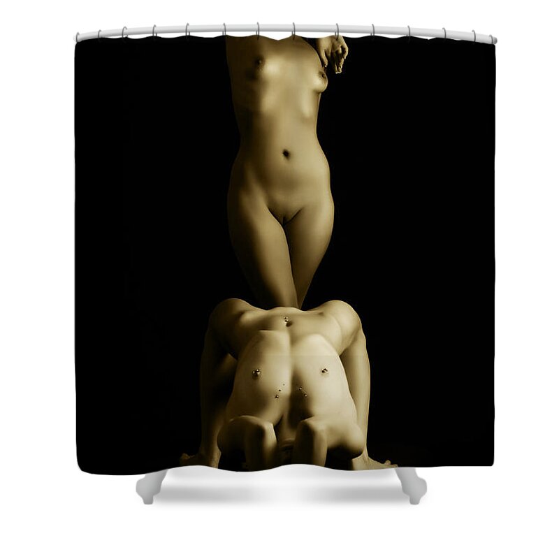 Artistic Photographs Shower Curtain featuring the photograph Unsighted by Robert WK Clark
