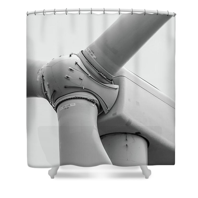 Pike Shower Curtain featuring the photograph Up Close and Personal by Guy Whiteley