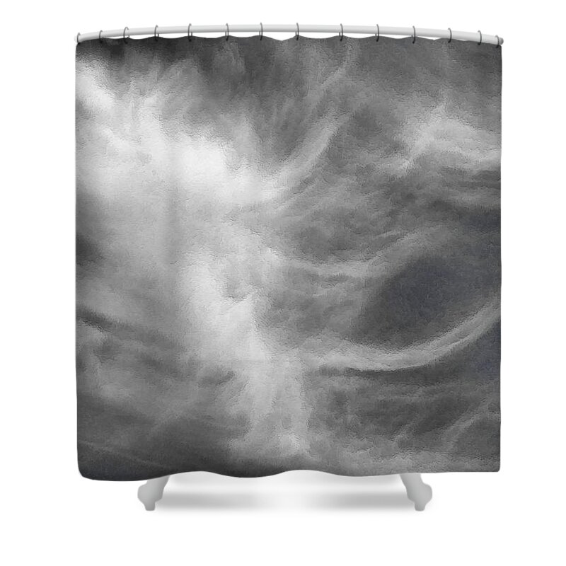 Clouds Shower Curtain featuring the photograph Up In The Clouds #2 by Robyn King