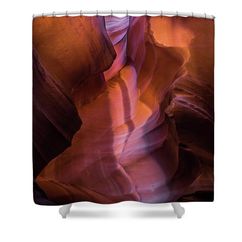 Arizona Shower Curtain featuring the photograph Upper Antelope Canyon 2 by Larry Marshall