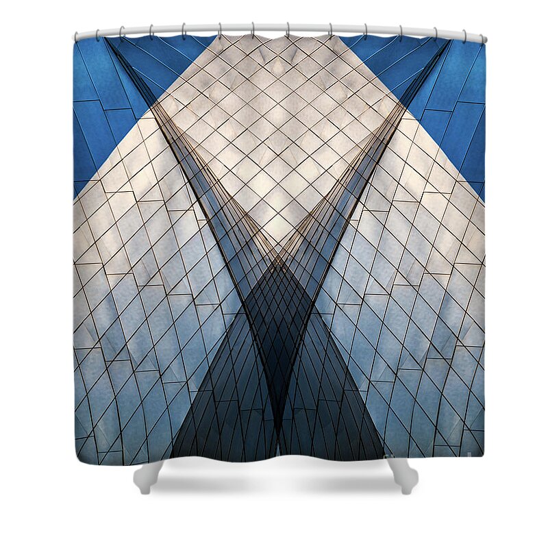 Chicago Shower Curtain featuring the photograph Urban abstract XI by Izet Kapetanovic