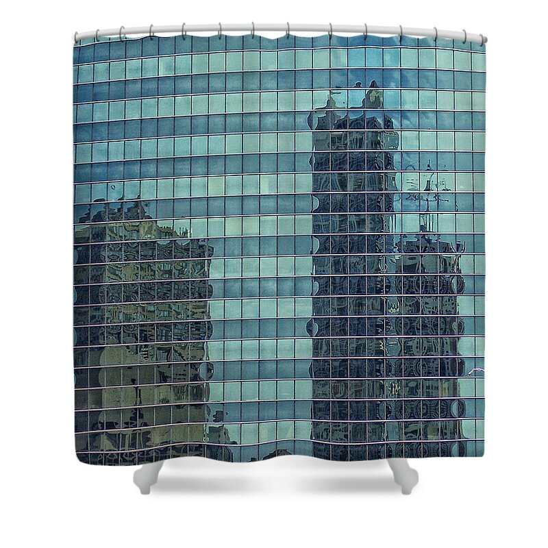 Chicago Shower Curtain featuring the photograph Urban Melting Pot by Donna Blackhall