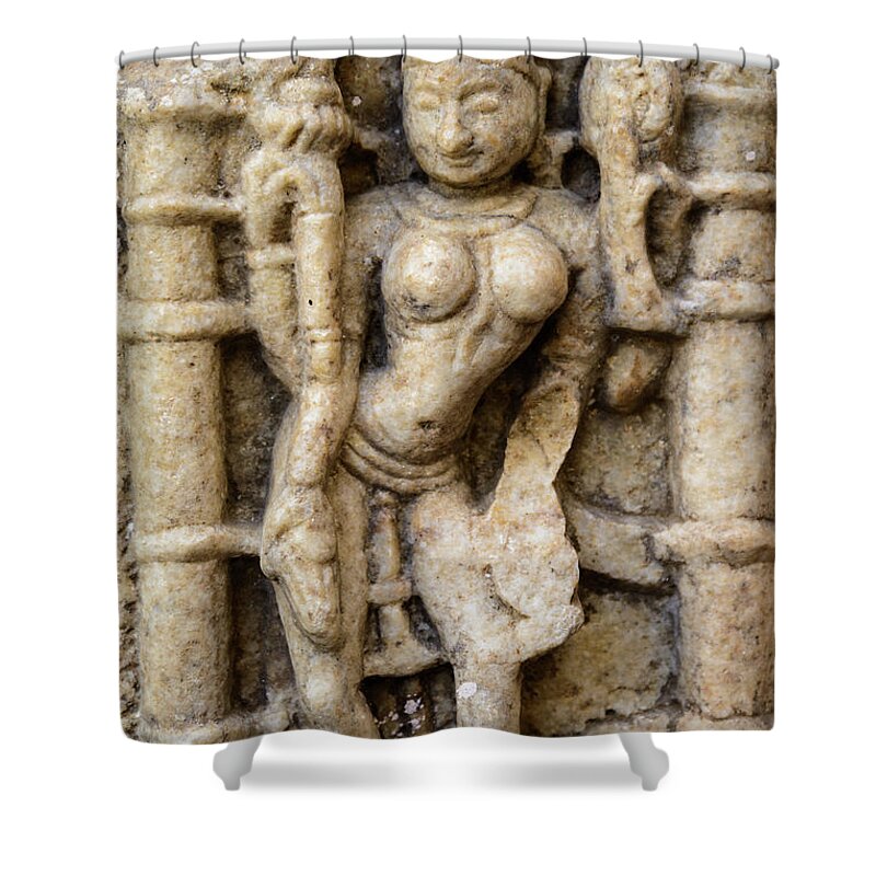 India Shower Curtain featuring the photograph Vaishnavi by Werner Padarin
