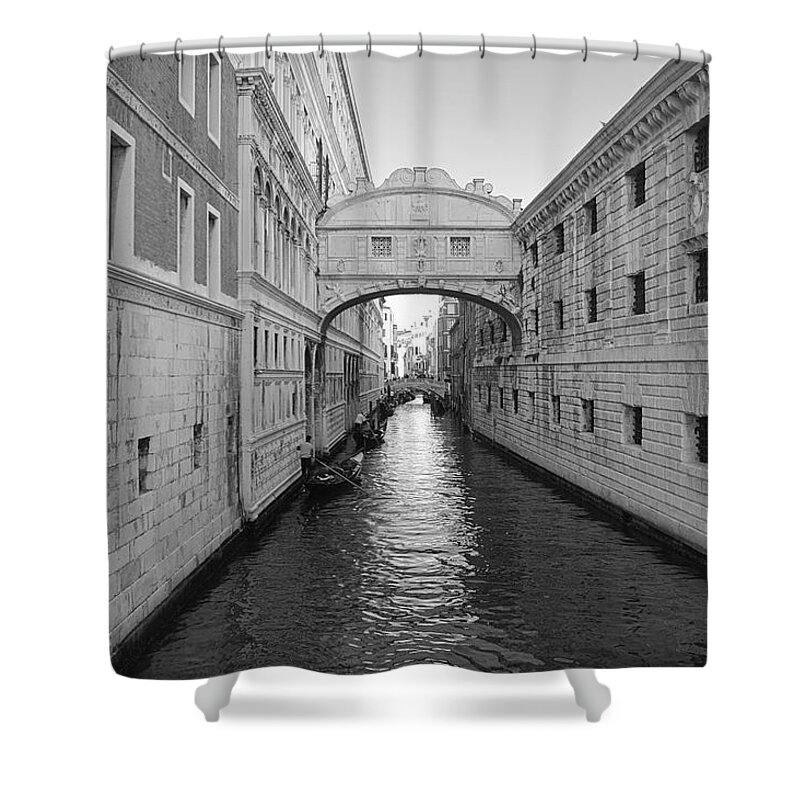 Venice Shower Curtain featuring the photograph Venice by Jonathan Kerckhaert