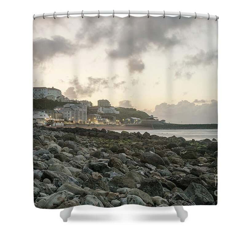 Coast Shower Curtain featuring the photograph Ventnor Coast by Clayton Bastiani