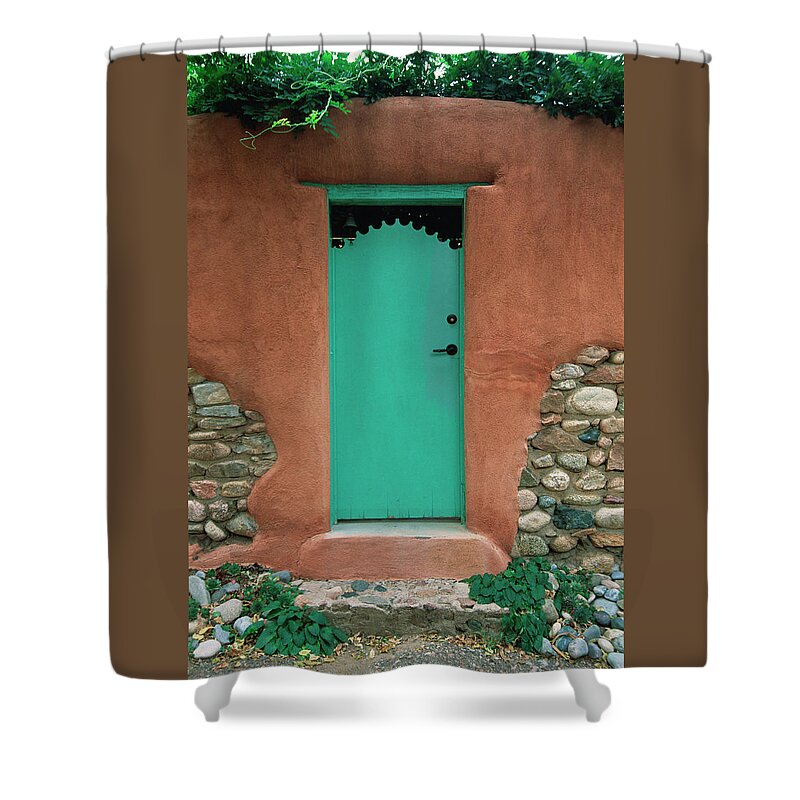 Southwest Shower Curtain featuring the photograph Verde Way by Jim Benest