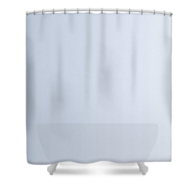 Vertical Shower Curtain featuring the digital art Vertical Grey by Matteo TOTARO