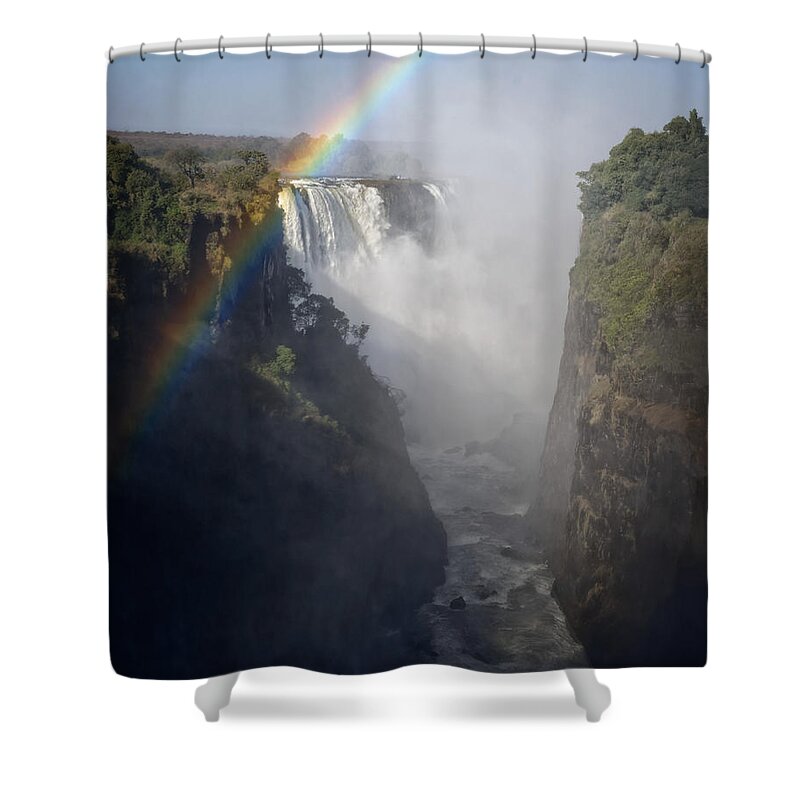  Shower Curtain featuring the photograph Victoria Falls No. 3 by Joe Bonita