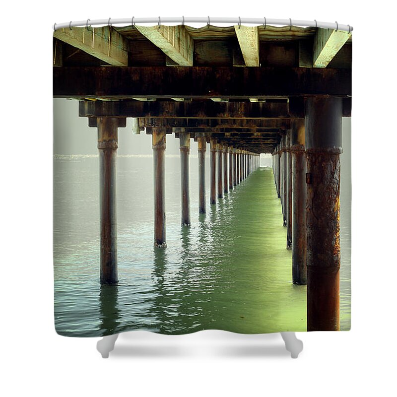 Water Shower Curtain featuring the photograph View from Beneath by Betty Depee