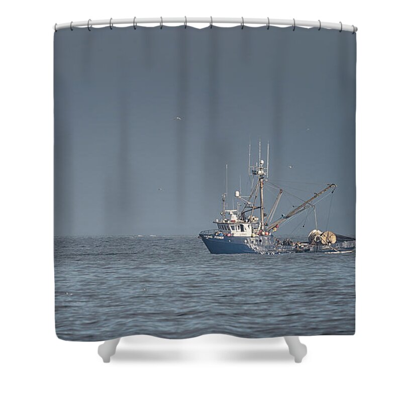 Viking Fisher Shower Curtain featuring the photograph Viking Fisher 2 by Randy Hall