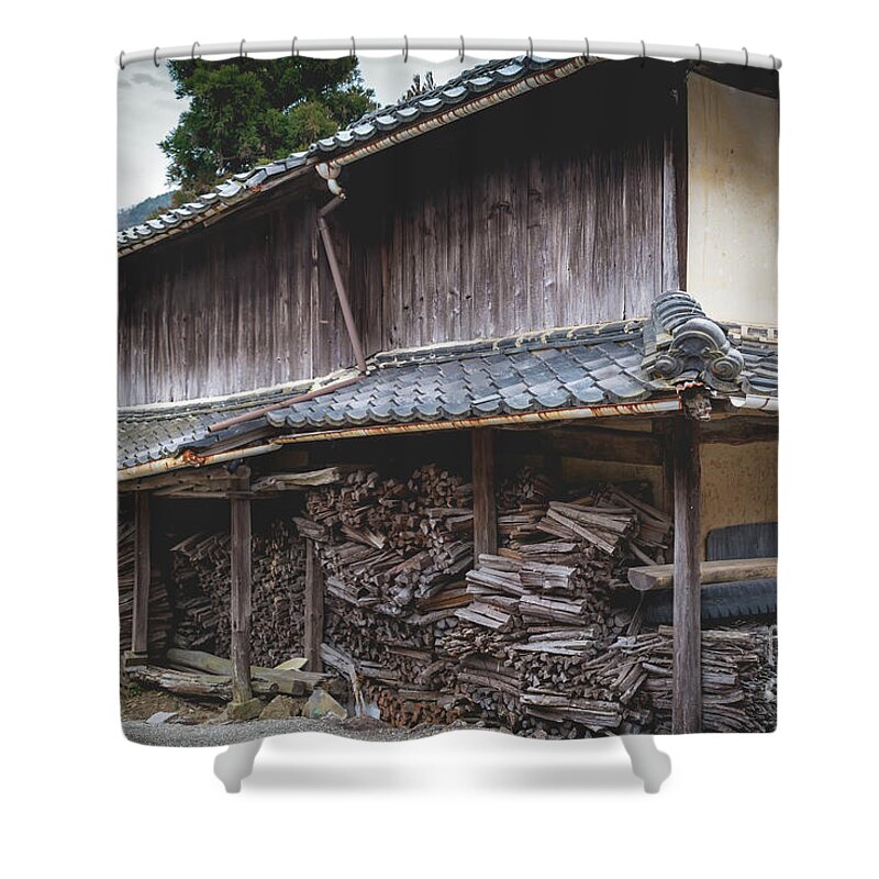Pottery Shower Curtain featuring the photograph Village Pottery, Japan by Perry Rodriguez
