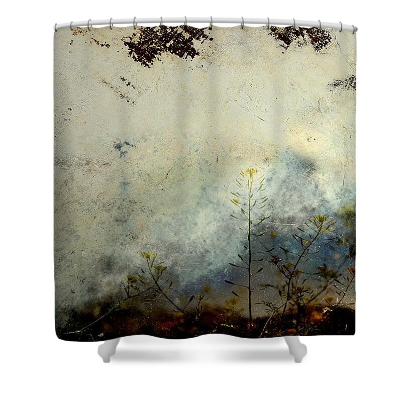 Plant Shower Curtain featuring the photograph Voices by Mark Ross