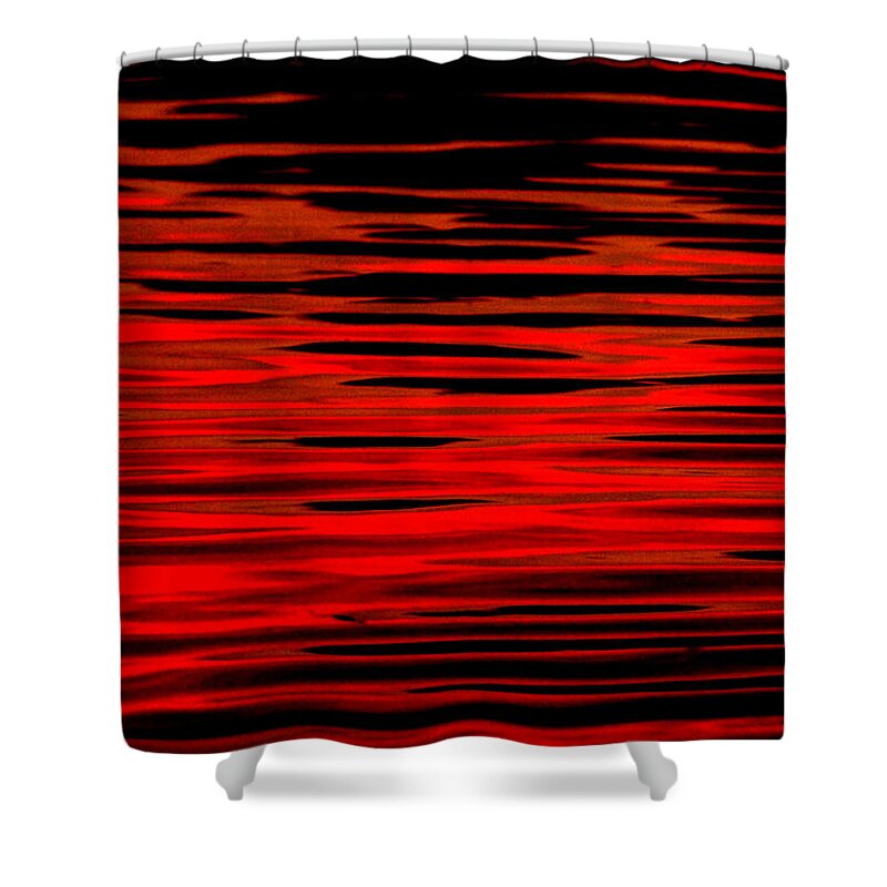 Water Shower Curtain featuring the photograph Volcanic Water by Donna Blackhall