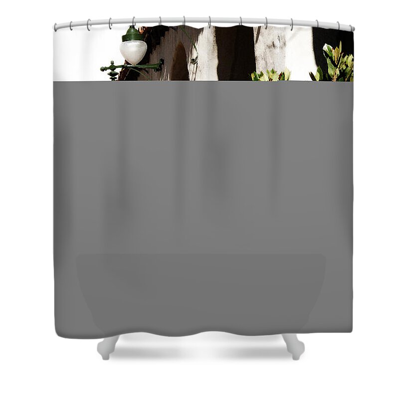 Patio Shower Curtain featuring the photograph Walk With Me by Linda Shafer
