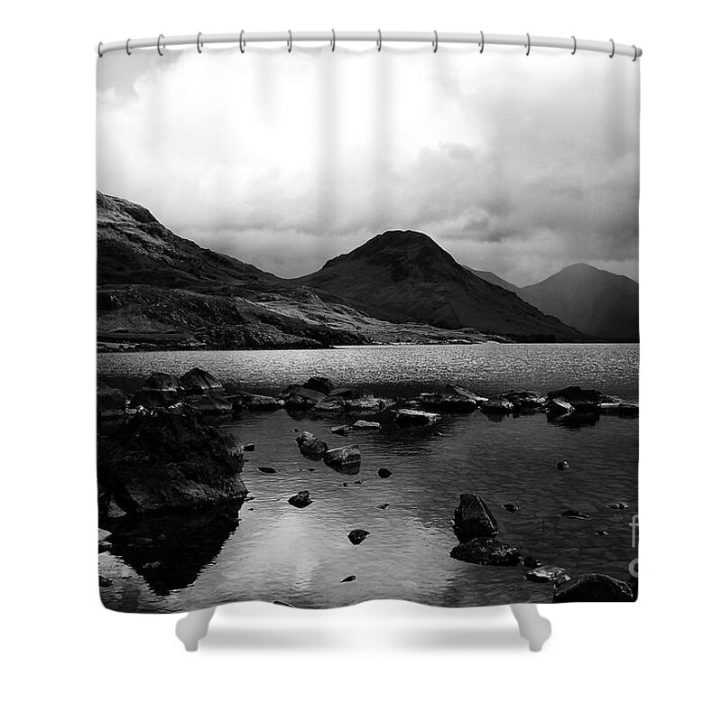 Wastwater Shower Curtain featuring the photograph Wastwater by Smart Aviation