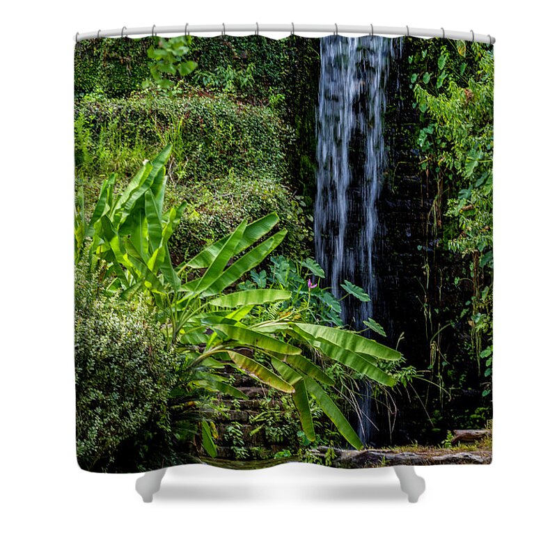 New Shower Curtain featuring the photograph Water Over the Rocks by Ken Frischkorn