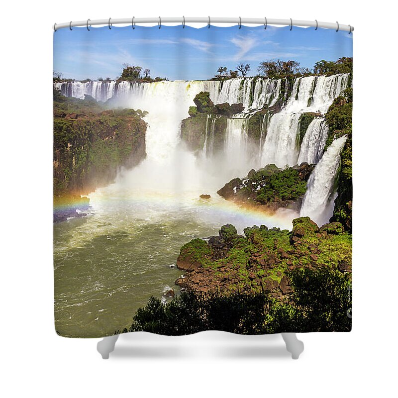 Nature Shower Curtain featuring the photograph Water Wonder by Mirko Chianucci