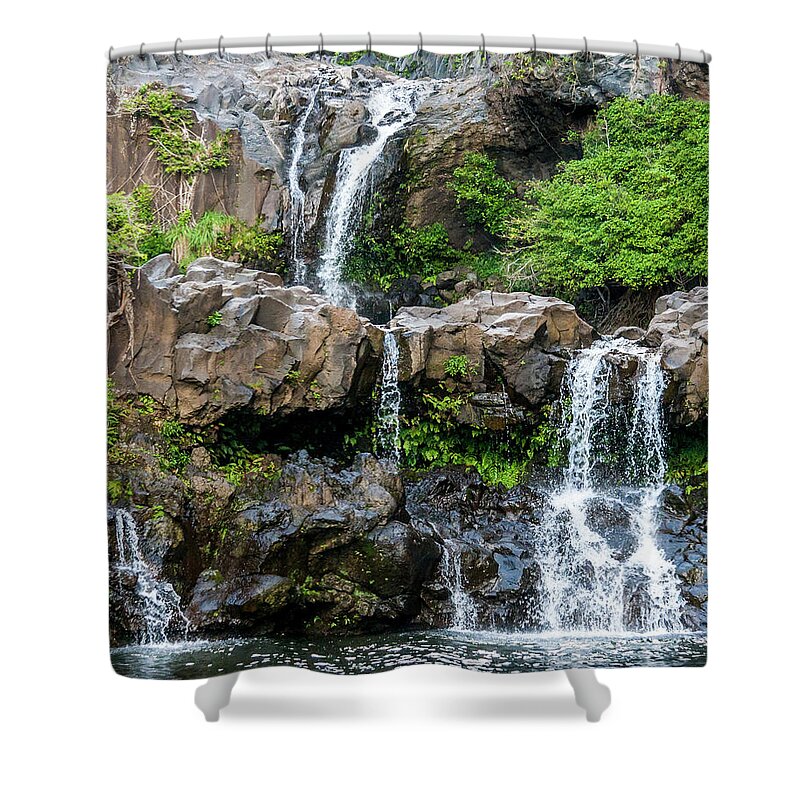 Waterfalls Shower Curtain featuring the photograph Waterfall Series by Daniel Murphy