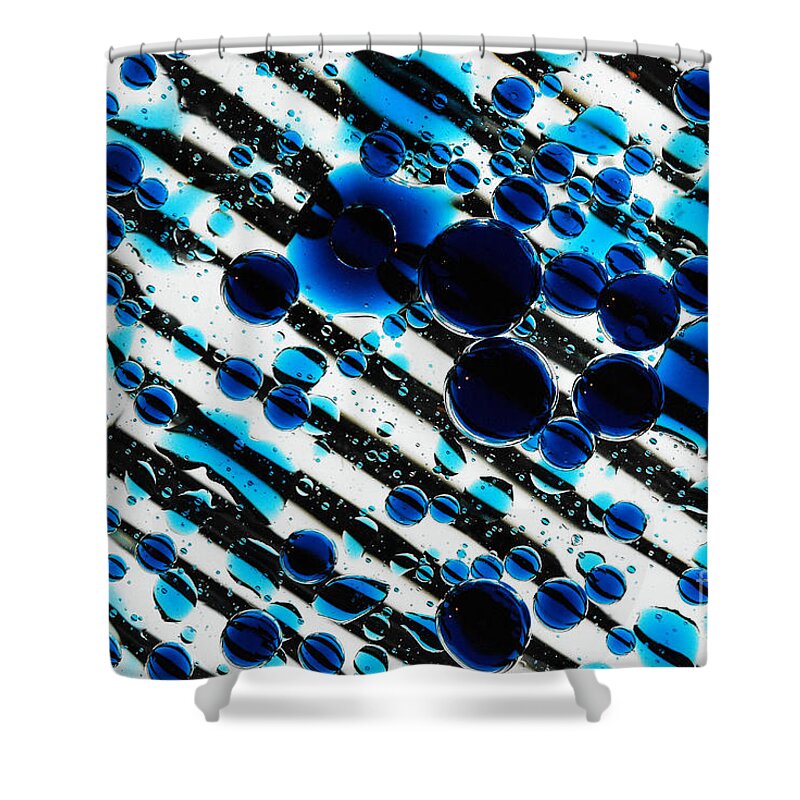 Water Shower Curtain featuring the photograph Waterscape Crystal Blue by Nancy Mueller