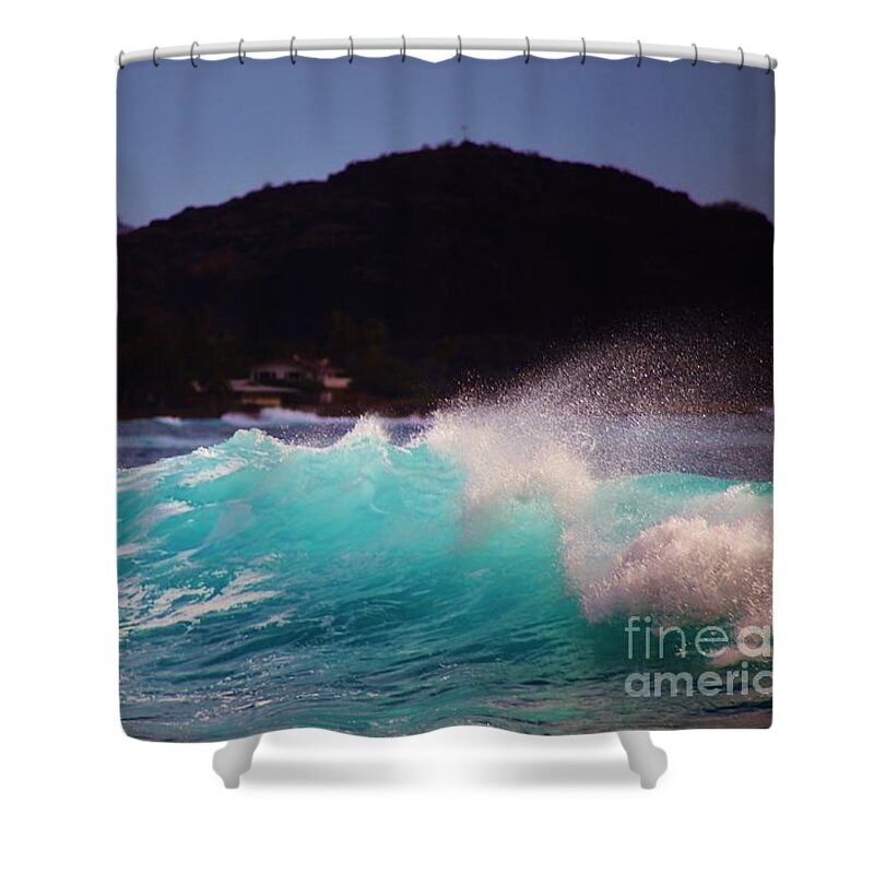 Wave Shower Curtain featuring the photograph Wave of Fantasy by Craig Wood