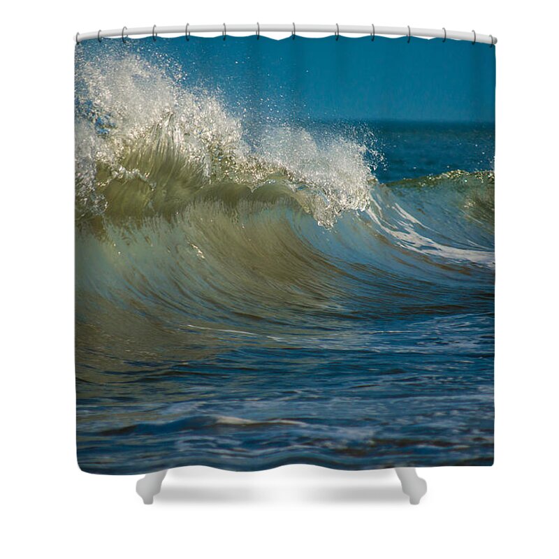 Wave Shower Curtain featuring the photograph Wave by Stephen Holst