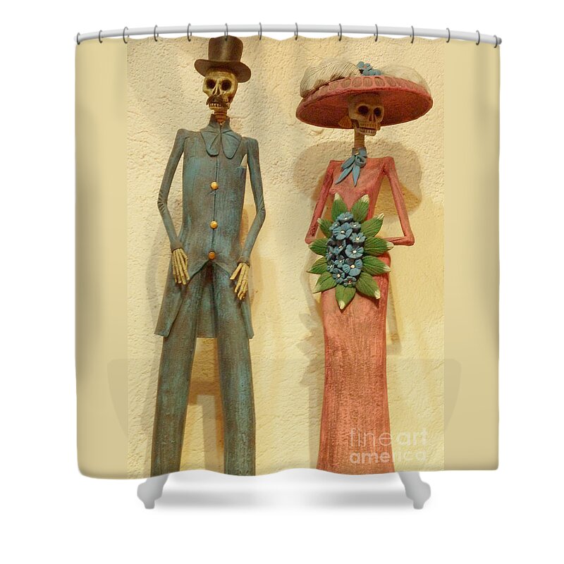 Travel Shower Curtain featuring the photograph We by Anna Duyunova