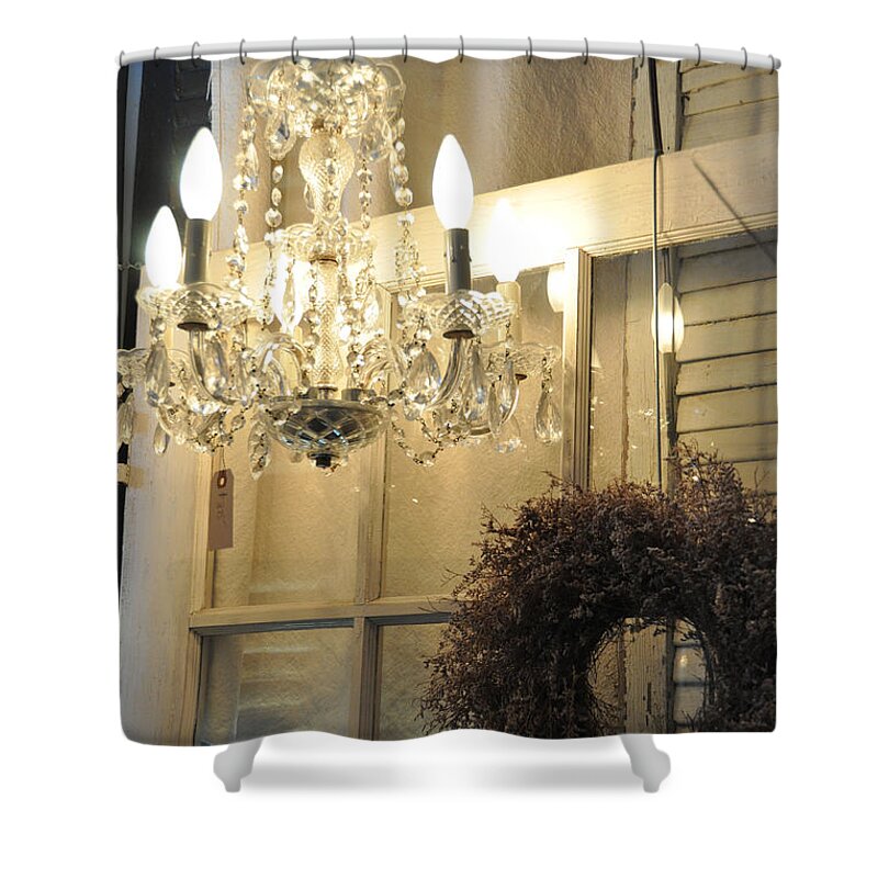 Still Life Shower Curtain featuring the photograph Welcome by Jan Amiss Photography