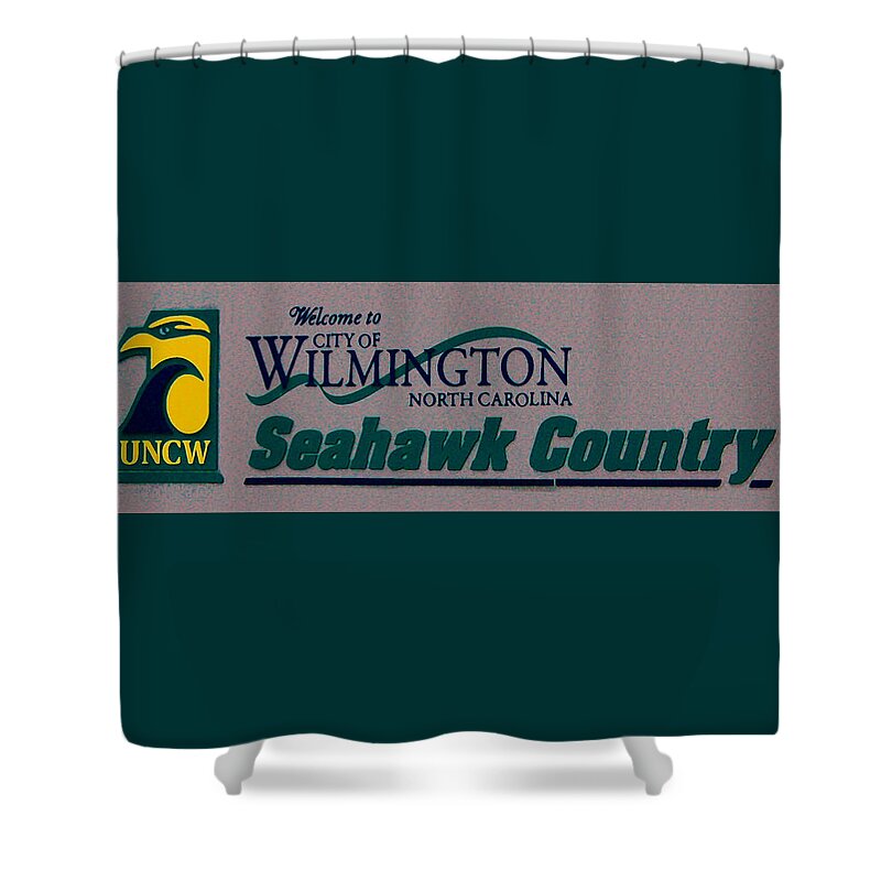 University Of North Carolina - Wilmington Shower Curtains