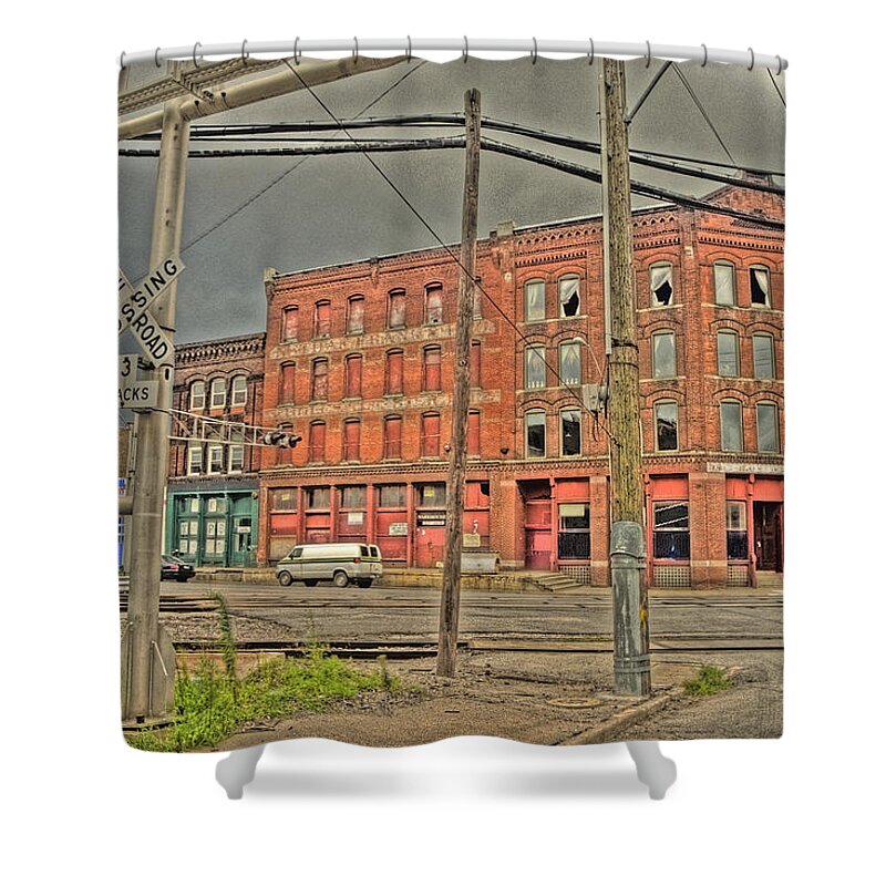 Hdr Shower Curtain featuring the photograph West Bottoms 7714 by Timothy Bischoff