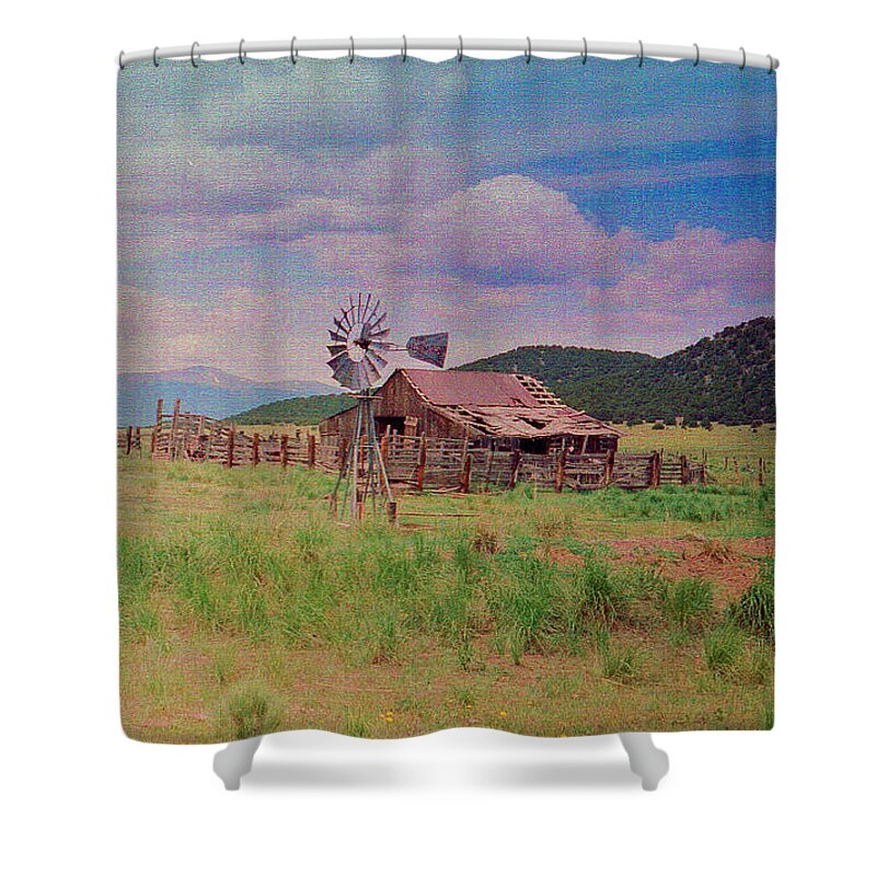 Colorado Shower Curtain featuring the photograph Westcliff Colorado by Patricia Greer