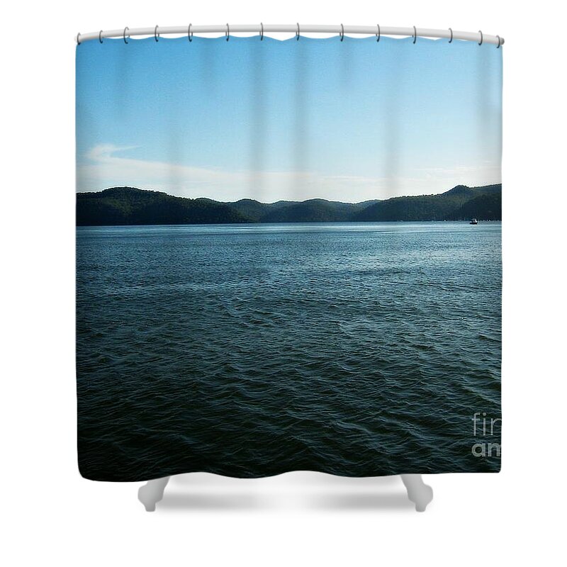 Water Shower Curtain featuring the photograph Where Peaceful Waters Flow by Leanne Seymour