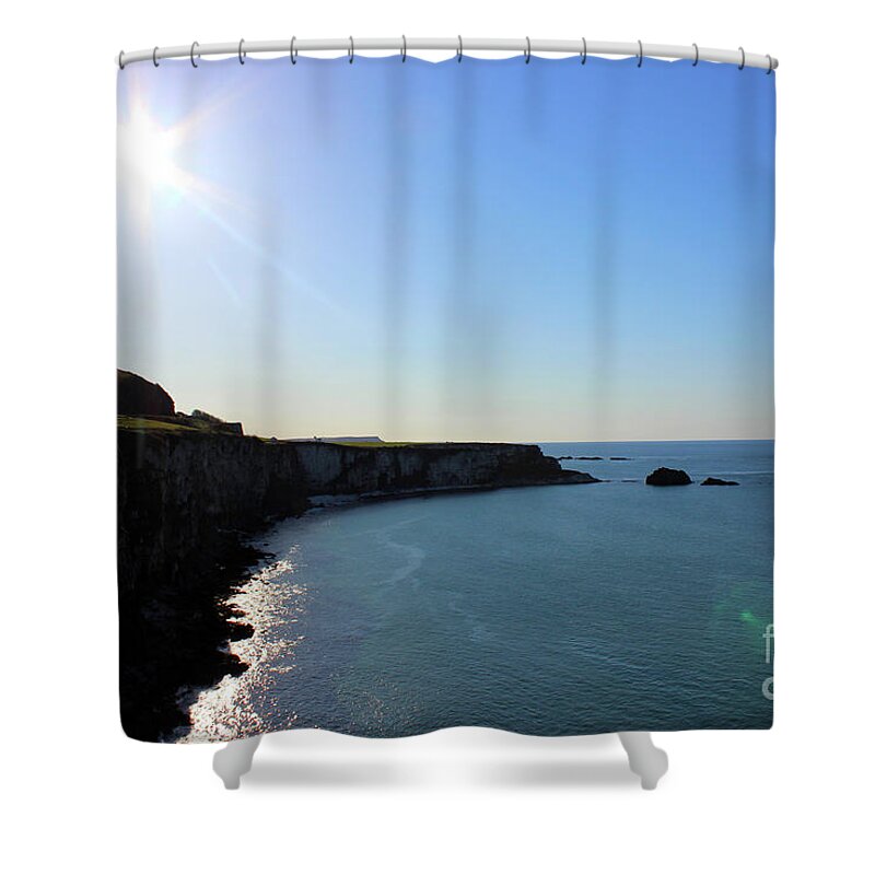 Ireland Shower Curtain featuring the photograph Whitepark Bay by Nina Ficur Feenan